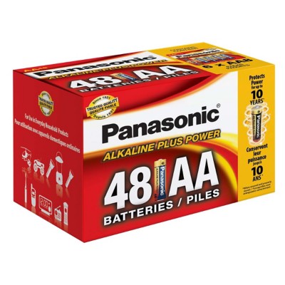 Panasonic 48 Pack AA Batteries