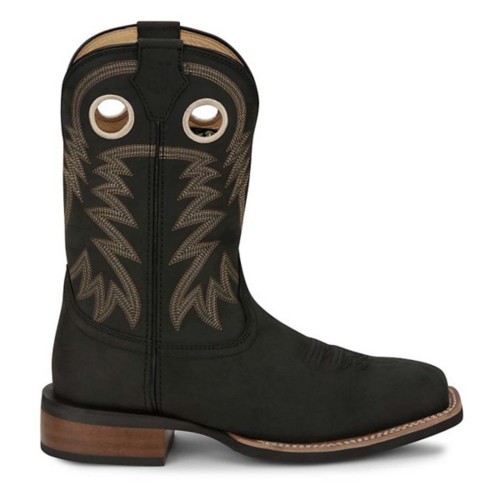 Men s Justin Brands Show Stopper 11 Western Boots 11.5 Black