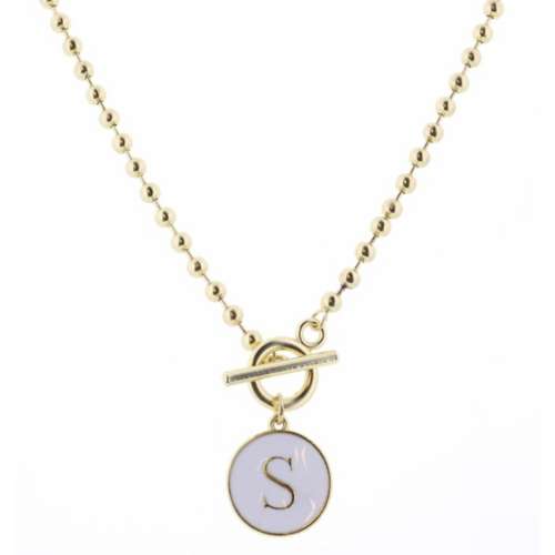 Jane Marie Its Mine Initial Necklace