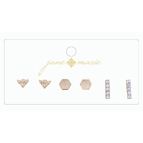 Women's Jane Marie Rose Quartz Earrings product image