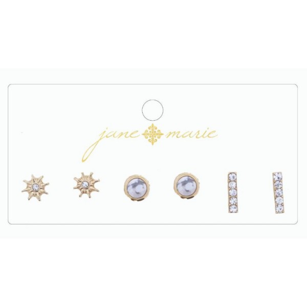 Women's Jane Marie Triple Love Earrings product image