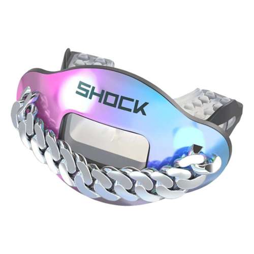 Adult Shock Doctor Chrome 3D Chain Max Airflow Mouthguard