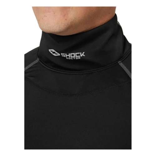 Senior Shock Doctor Men's Ultra Compression Shirt Hockey Neck Guard
