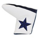 EP Headcovers White and Blue Star Blade Putter Cover