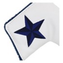 EP Headcovers White and Blue Star Blade Putter Cover