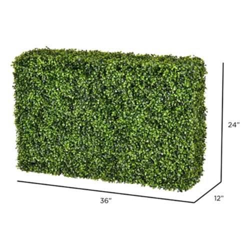 Vickerman Company 24" x 36" Artificial Green Boxwood Hedge