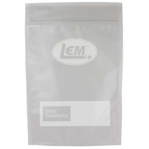 LEM Zipper Top Gallon Vacuum Bags