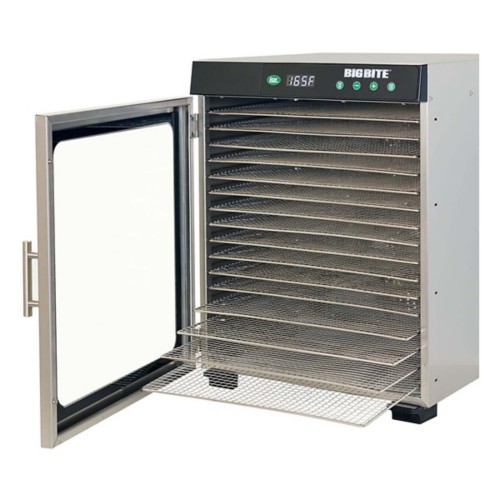 LEM BigBite 16-Tray Stainless Steel Dehydrator