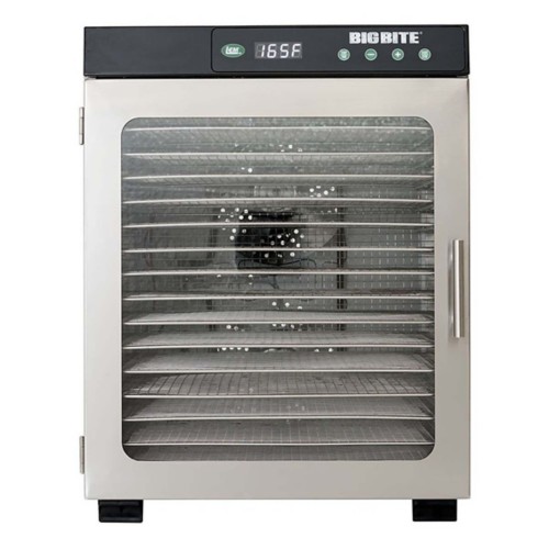 LEM BigBite 16-Tray Stainless Steel Dehydrator