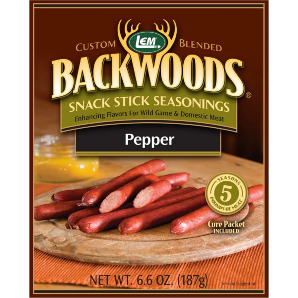 LEM Backwoods Pepper Snack Stick Seasoning