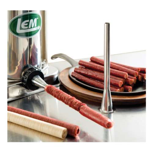 LEM Mighty Bite 5 Lb Stainless Steel Stuffing Tube with 1-9/16" Base