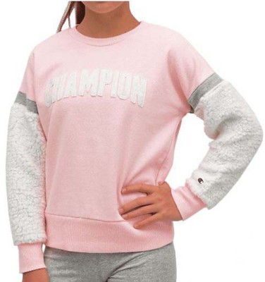 champion fuzzy sweatshirt