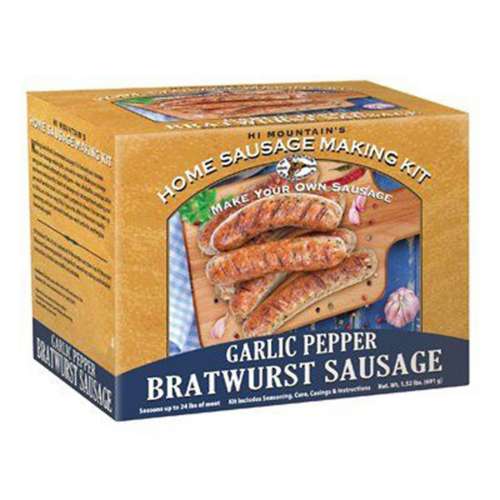 Hi Mountain Garlic Pepper Brat Seasoning Kit