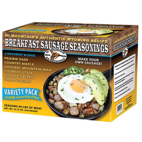 Hi Mountain Breakfast Sausage Variety Pack