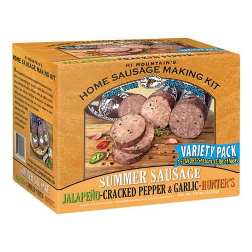 Hi Mountain Summer Sausage Seasoning Kit Variety Pack