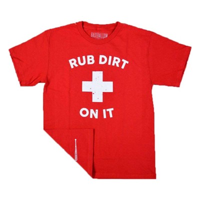 Youth Boys' Baseballism Rub Dirt On It Baseball T-Shirt