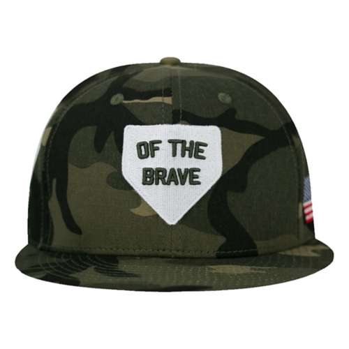 Baseballism Men's Home Of The Brave Snapback Hat