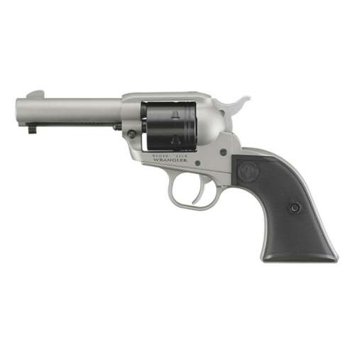 Ruger Wrangler 3.75" Silver 22 LR Revolver