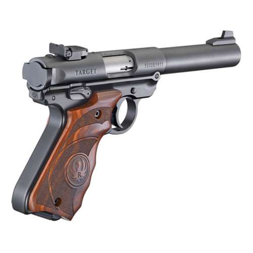 Ruger Mark IV Target 22LR Pistol with Wood Grips | SCHEELS.com