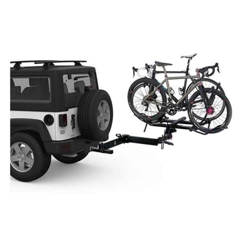 Hitch adapter for online bike rack