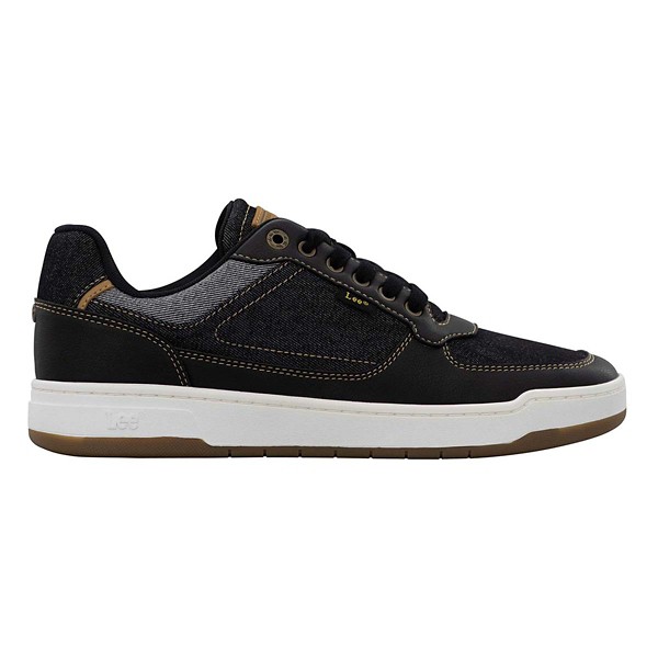Men's Lee Daybreaker Lo Sneakers 8 Regular Black Denim