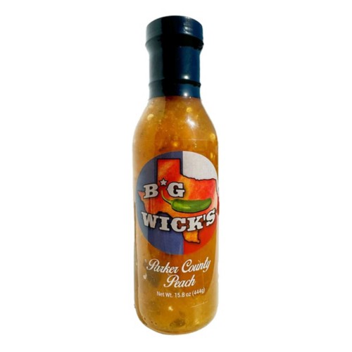 Big Wicks Parker County Peach Glaze