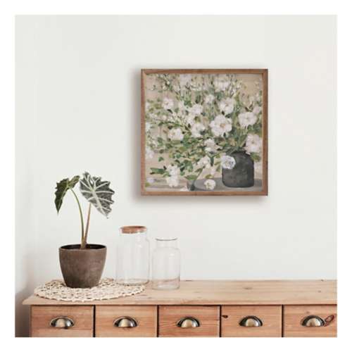 Kendrick Home White Bouquet by Julia Purinton Frame