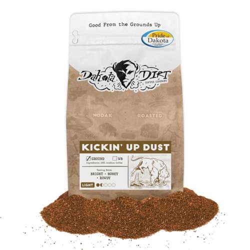 Dakota Dirt Coffee Kickin' Up Dust Light Roast Coffee