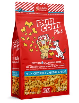 Pupcorn Plus Chicken & Cheese Flavor