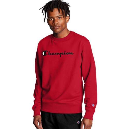 Men's Champion Powerblend Graphic Crewneck Sweatshirt