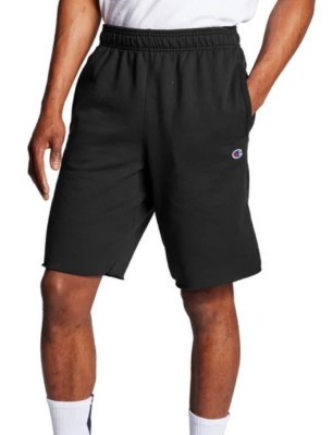 Men's Champion Patch Logo Powerblend Fleece Lounge Shorts