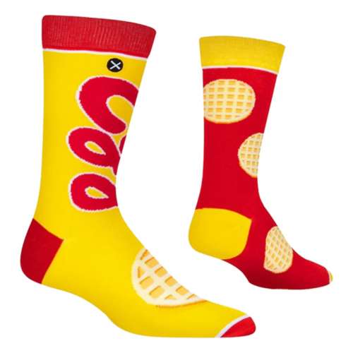 Men's ODD SOX Eggo Split Crew Socks