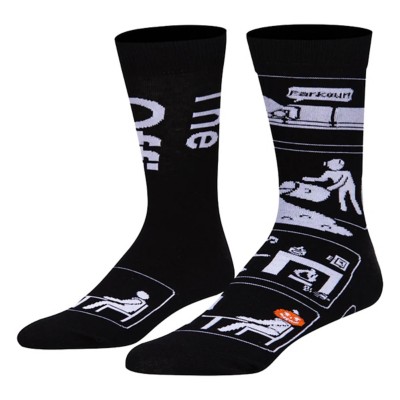 Men's ODD SOX The Office Split Crew Socks