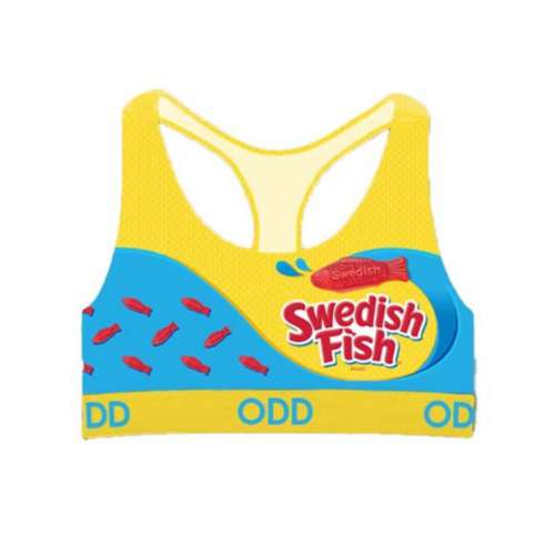 Women's ODD SOX Swedish Fish Sports Bra