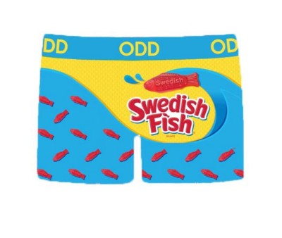 Women's ODD SOX Swedish Fish Boy Shorts