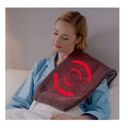 Calming Heat Massaging Weighted Heating Pad