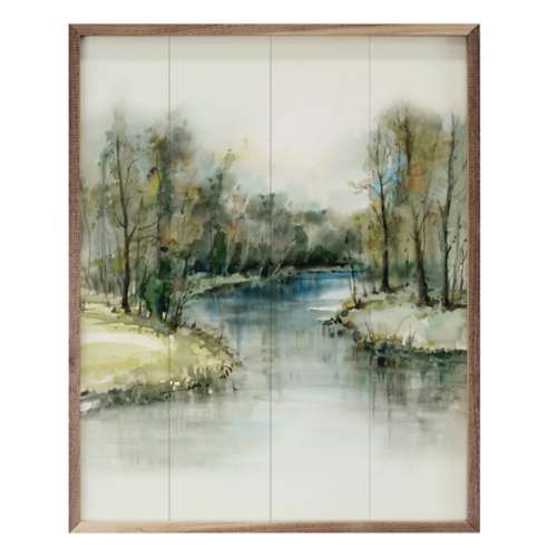 Kendrick Home Forest River In Summer Wall Art