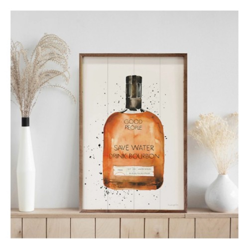 Kendrick Home Save Water Drink Bourbon By Mercedes Lopez Charro - Primary Image
