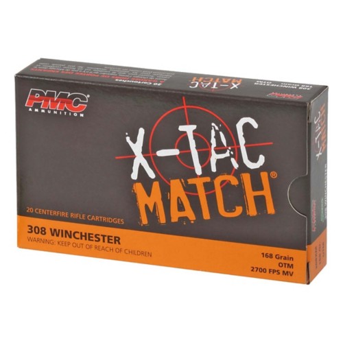 PMC Ammunition X-TAC Match 308 Winchester Rifle Ammunition
