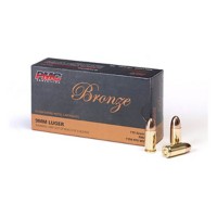 PMC Bronze FMJ Pistol Ammunition 50 Round Box