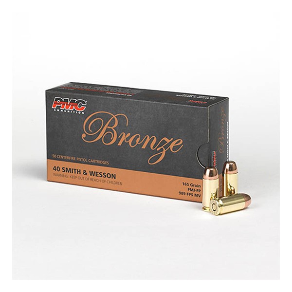 PMC AMMUNITION Bronze FMJ Handgun Ammunition