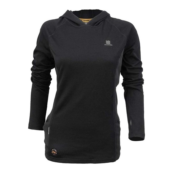 MOBILE WARMING Women's  Merino Heated Baselayer Long Sleeve Base Layer