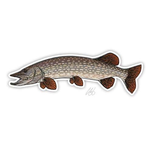 Casey Underwood Northern Pike Decal