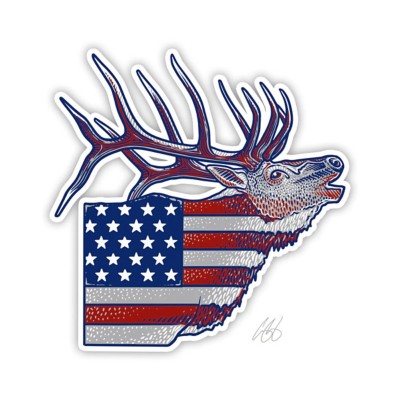 Casey Underwood USA Elk Decal