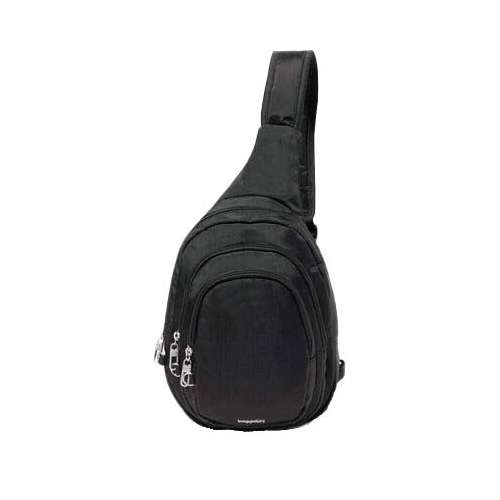 Baggallini Securtex Anti-Theft Multi Zip Sling