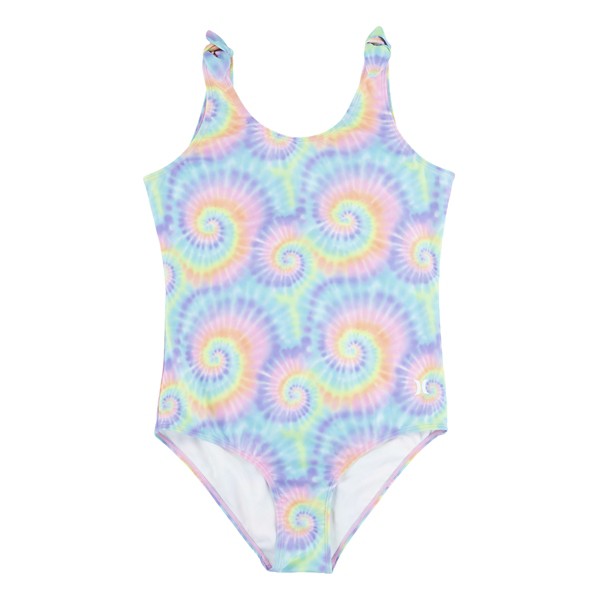 Girls' Hurley Tie Dye One Piece Swimsuit XLarge Multi