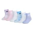 Toddler waterproof nike Tye Dye 6 Pack Ankle Socks