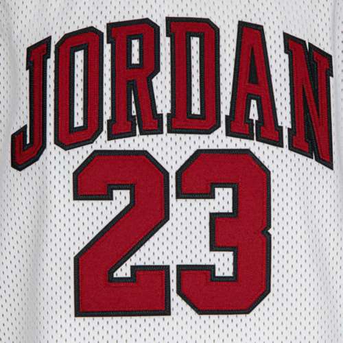 Youth #23 Jordan Replica Basketball Jersey (White) by Nike