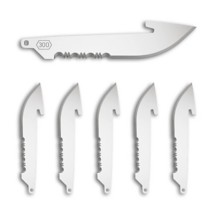Outdoor Edge 3" 50% Serrated Drop-Point Replacement Blade Pack Knife