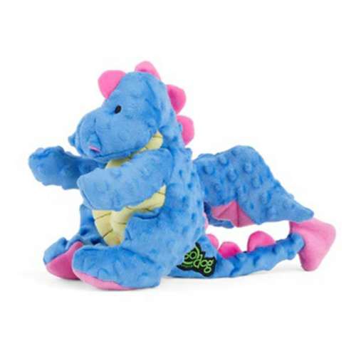 Go Dog Periwinkle Dragon Dog Toy